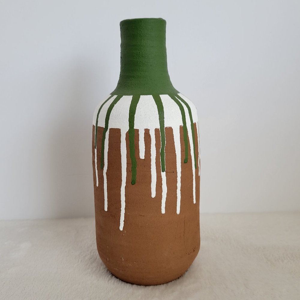 Drip Pottery Vase